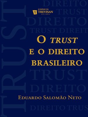 cover image of O Trust e o direito brasileiro